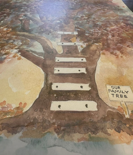 Vintage Market - It Takes Two - Roots of Our Story 12x12 Paper