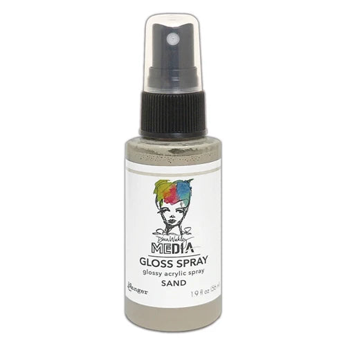 Dina Wakley- Gloss Spray- Sand