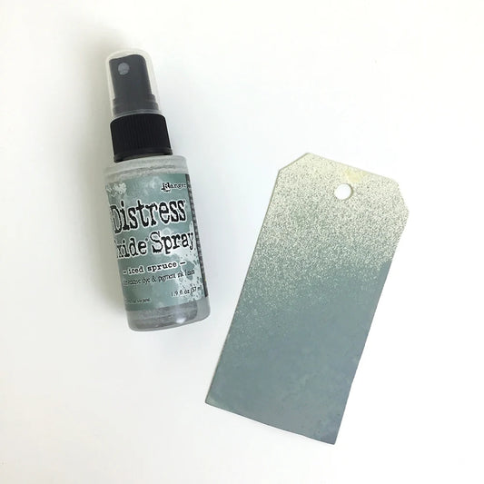 Distress Oxide Spray- Iced Spruce