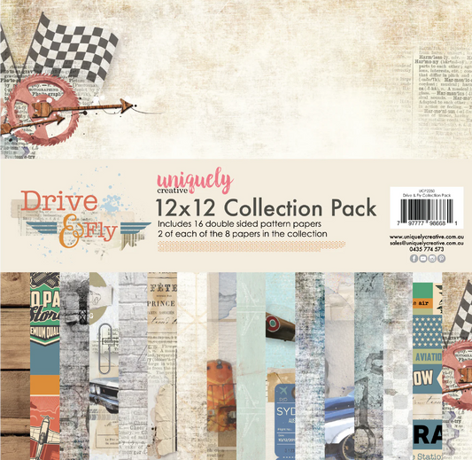 Uniquely Creative-Drive and Fly 12x12 Collection Pack