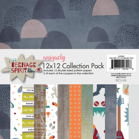 Uniquely Creative-Teenage Spirt 12x12 Collection Pack