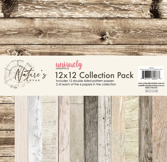 Uniquely Creative-Nature’s Canvas 12x12 Collection Pack