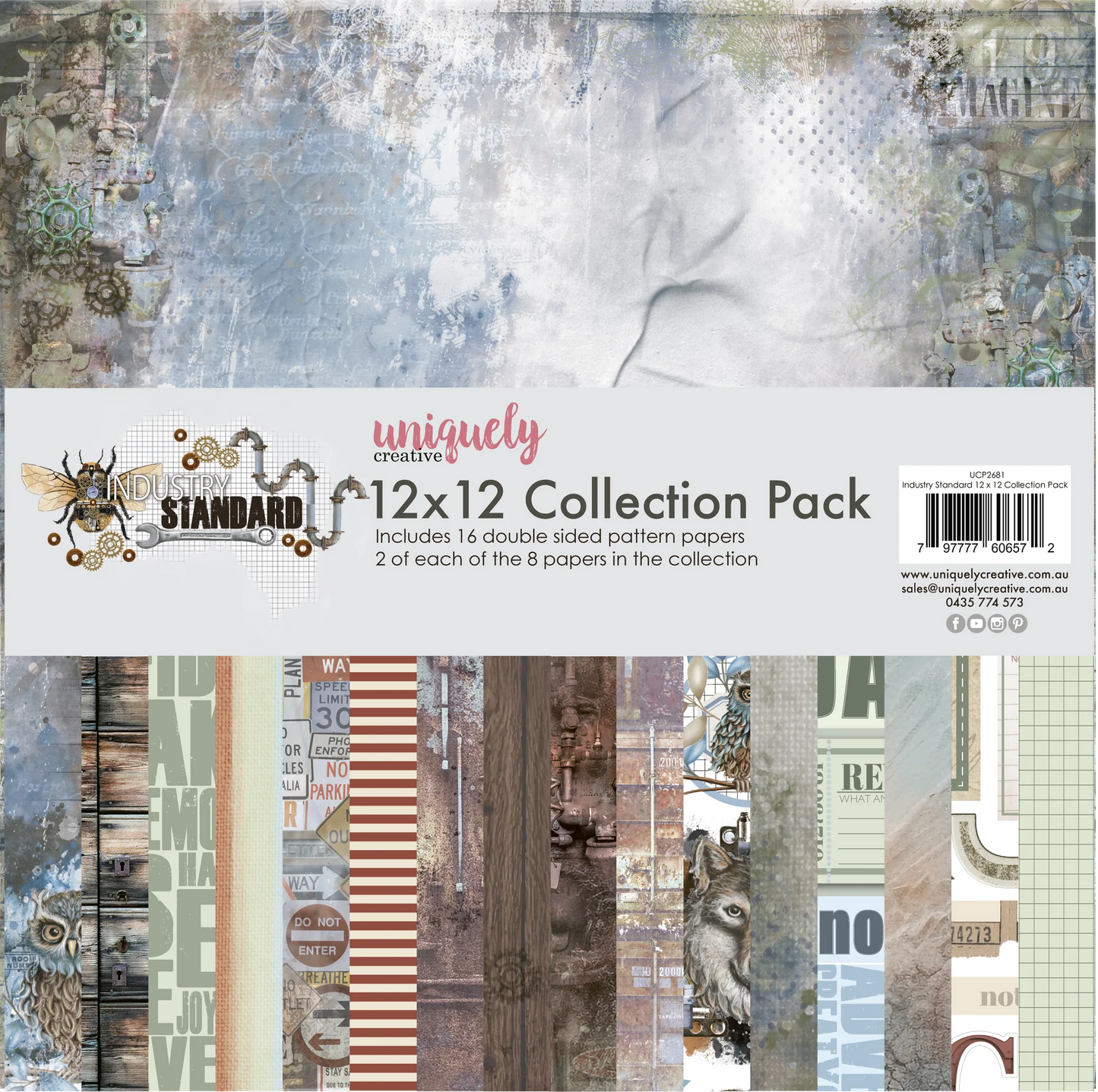 Uniquely Creative- Industry Standard 12x12 Collection Pack