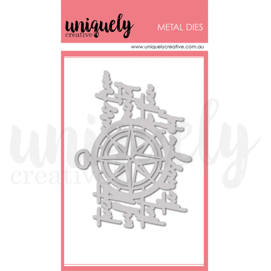 Uniquely Creative-Compass Script Die