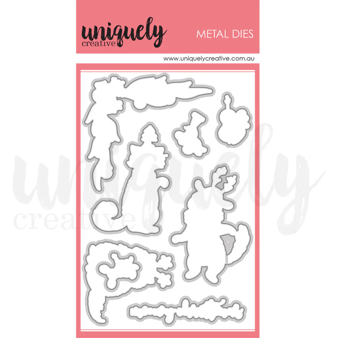 Uniquely Creative-Santa Claws Fussy Cutting Die