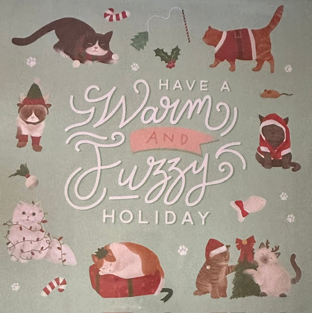 Vintage Market - Happy Pawlidays - Warm & Fuzzy Wishes 12x12 Single-Sided Paper