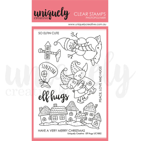 Uniquely Creative-Elf Hugs Stamps