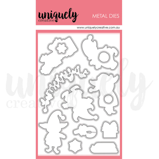 Uniquely Creative-Elf Christmas Fussy Cutting Dies