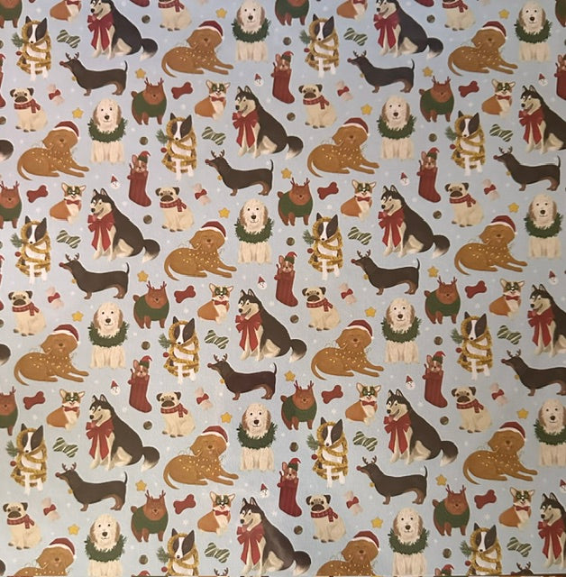 Vintage Market - Happy Pawlidays - Paws-itively Christmas 12x12 Single-Sided Paper