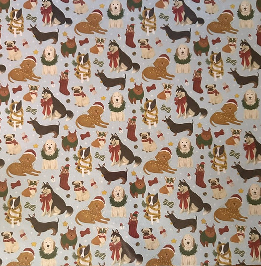 Vintage Market - Happy Pawlidays - Paws-itively Christmas 12x12 Single-Sided Paper