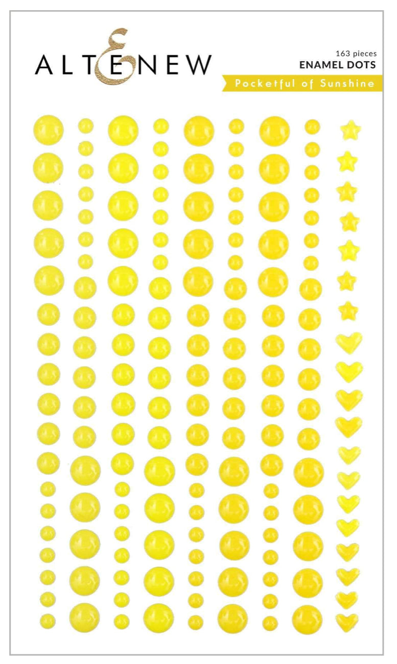 Altenew- Enamel Dots- Pocketful of Sunshine