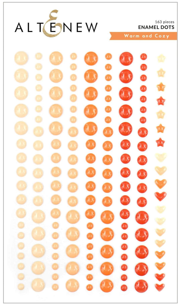 Altenew- Enamel Dots- Warm & Cozy