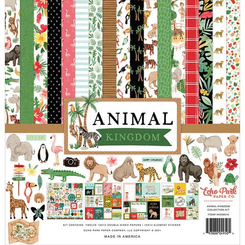 Echo Park- Animal Kingdom Collection Kit