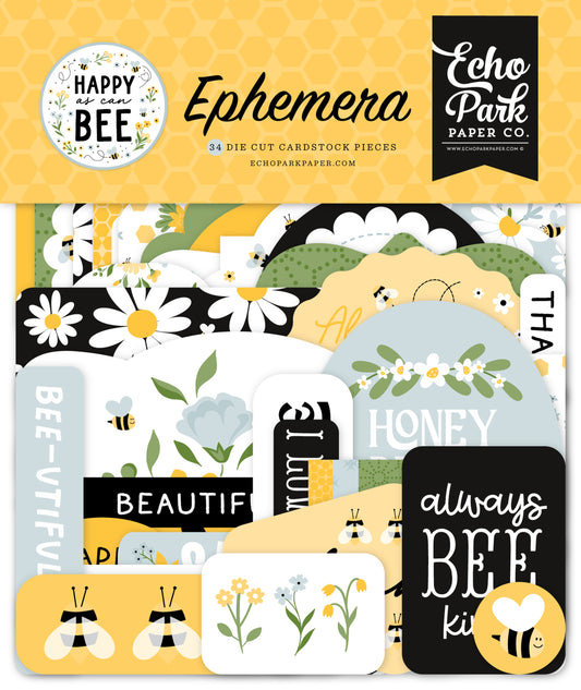 Echo Park- Happy as can Bee- Ephemera