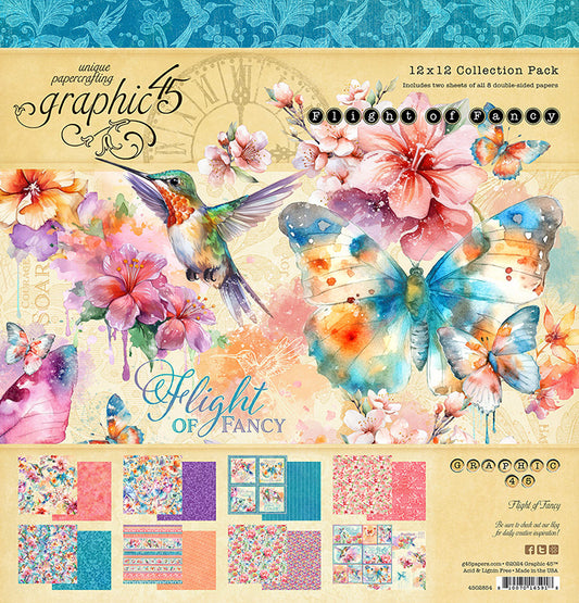 Graphic 45- Flight of the Fancy 12x12 Collection