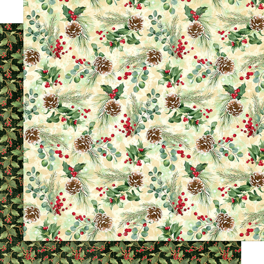 Graphic 45- Wonderful Time of the Year 12x12 Paper