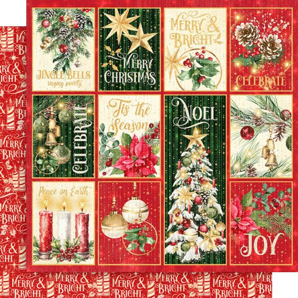 Graphic 45- Christmas Wonder 12x12 Paper