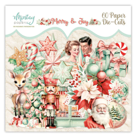 Mintay Papers- Merry & Joy Die Cuts