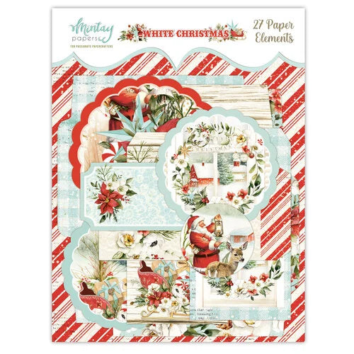 Mintay Papers-White Christmas Elements