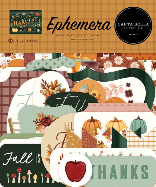 Carta Bella- Harvest Ephemera