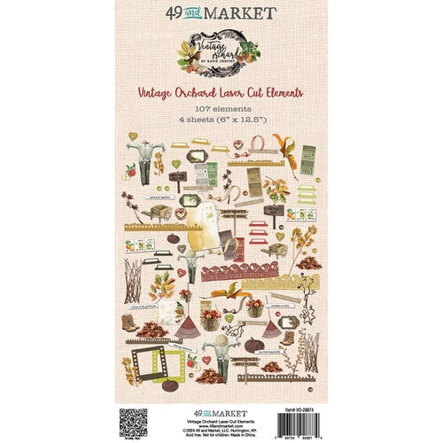 49 & Market Vintage Orchard Laser Cut Elements