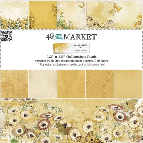 49 & Market- Color Swatch Ochre 12x12 Collection Pack