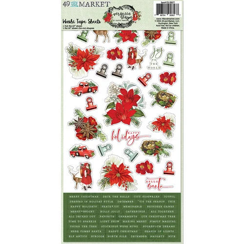 49 & Market- Evergreen Season - Washi Tape Sheets