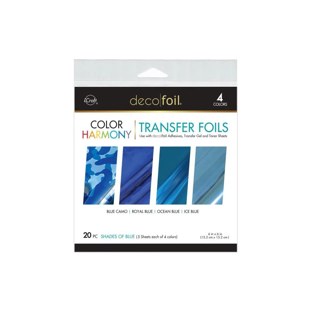 icraft-Deco Foil Blue Harmony Foil