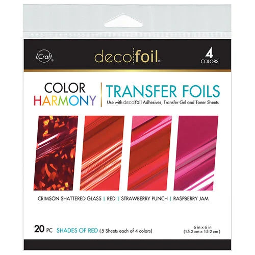 Icraft- Deco Foil Shades of Red