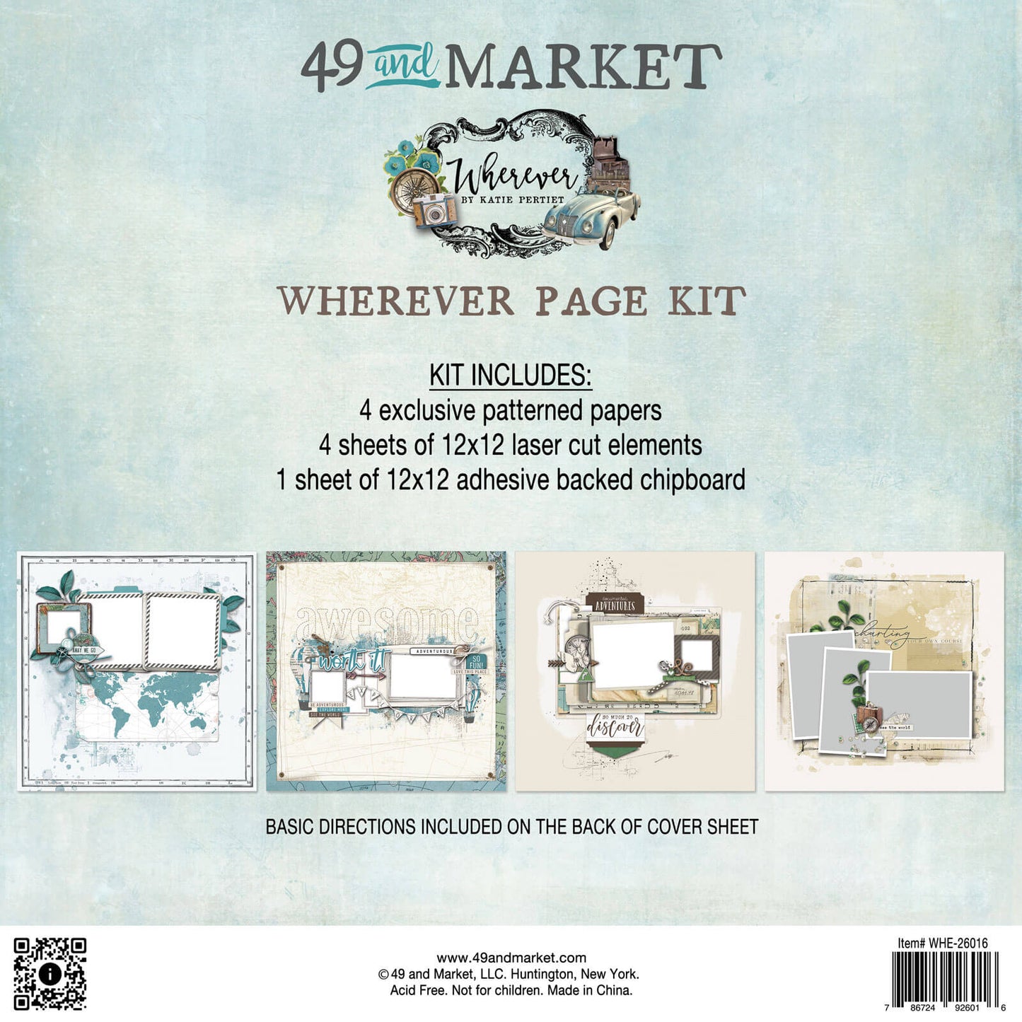 49 & Market- Wherever Page Kit