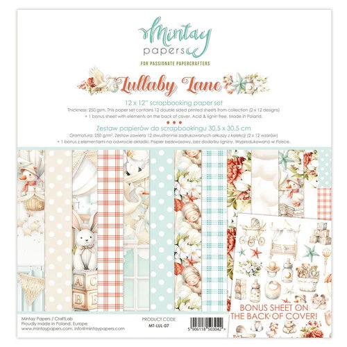 Mintay Papers-Lullaby Lane, 12x12 Paper Set