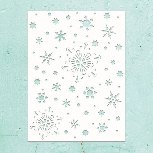 Mintay Papers-Kreativa Stencil-Snowflakes 1