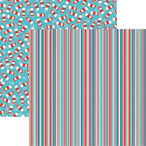 Wacky & Wild- Stripe 12x12 Paper