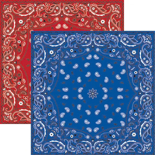 Designs By Reminisce - Bandana 12x 12 Paper