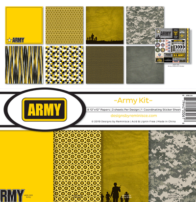 Designs By Reminisce - Army Kit