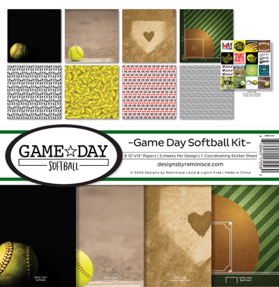Designs By Reminisce - Game Day Softball Kit
