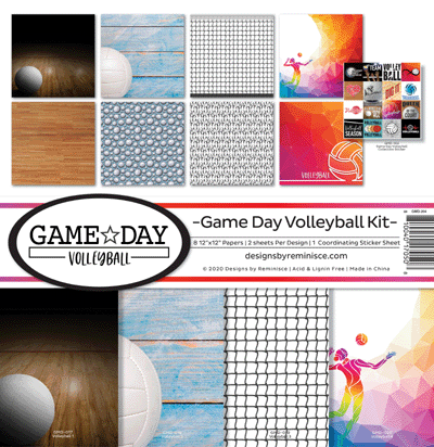 Designs By Reminisce -Game Day Volleyball Kit