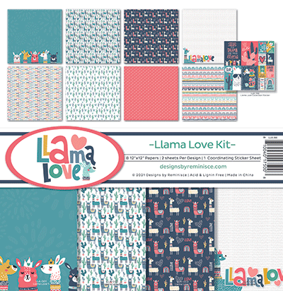 Designs By Reminisce - Llama Love Kit
