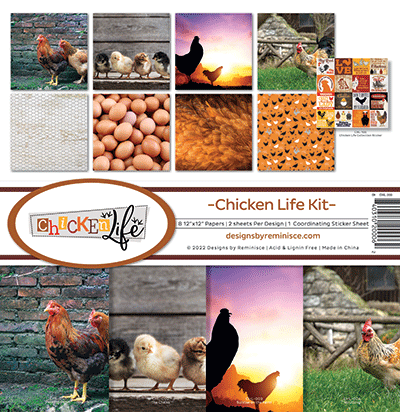 Designs By Reminisce - Chicken Life 12x12 Kit
