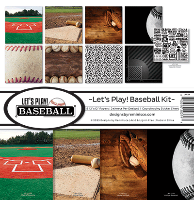 Designs By Reminisce - Let's Play! Baseball Kit