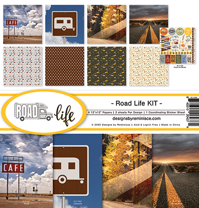 Designs By Reminisce - Road Life 12x12 Kit