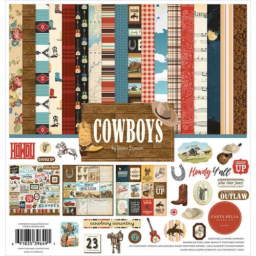 Carta Bella- Cowboys Collection