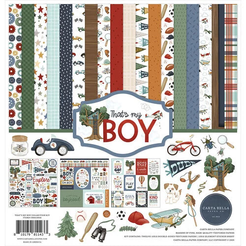 Carta Bella - That’s My Boy Collection Kit
