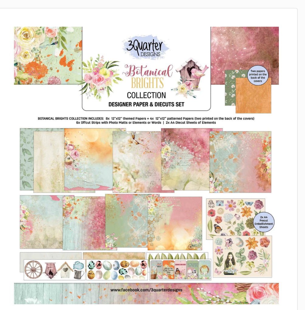 3Quarter Designs - Botanical Gardens Collection