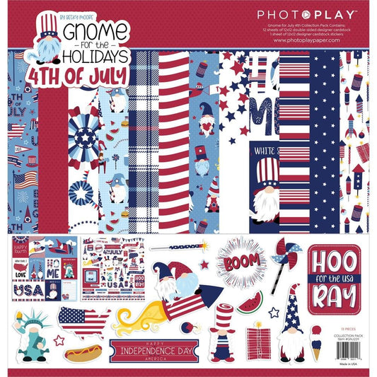 PhotoPlay - Gnome for the Holiday - 4th of July Collection Kit