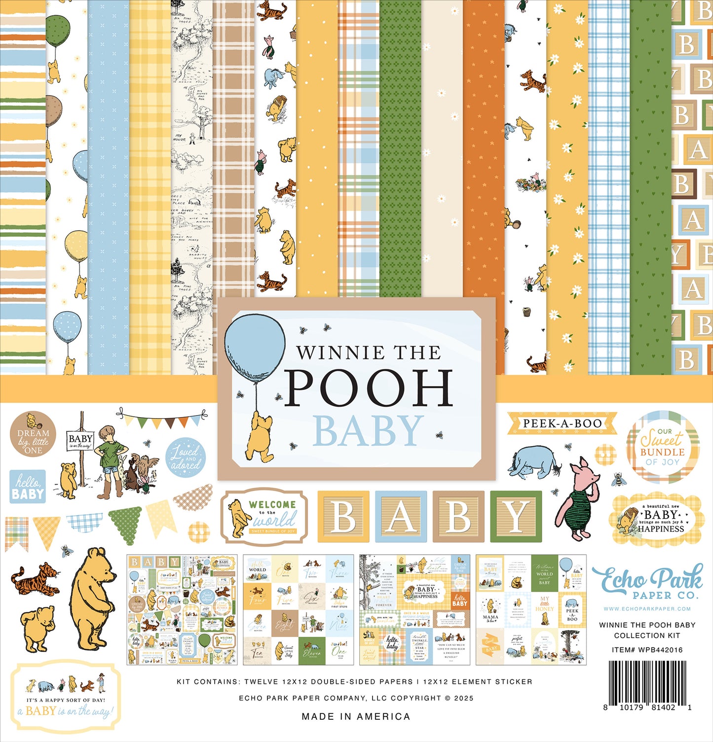 Echo Park - Winnie The Pooh Baby Collection Kit
