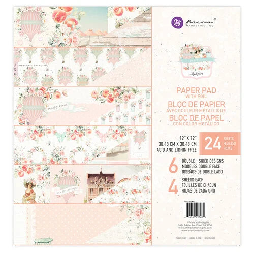 Prima Marketing - Peach Tea Paper Pad