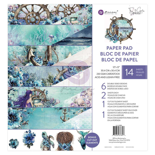 Prima Marketing - A Mermaid's Tale Paper Pad