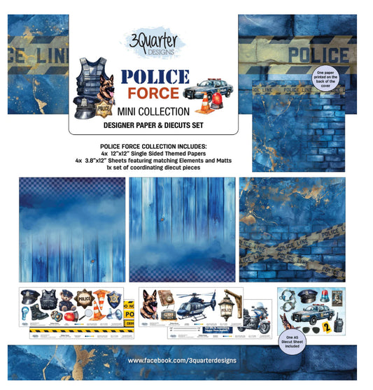 3 Quarter Designs - Police Force Mini Collection