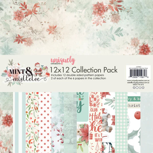 Uniquely Creative - Mint & Mistletoe 12x12 Collection Pack